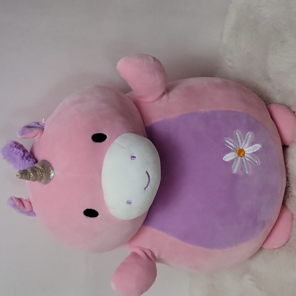 12" Tanya Pink Unicorn Hugmee Squishmallow